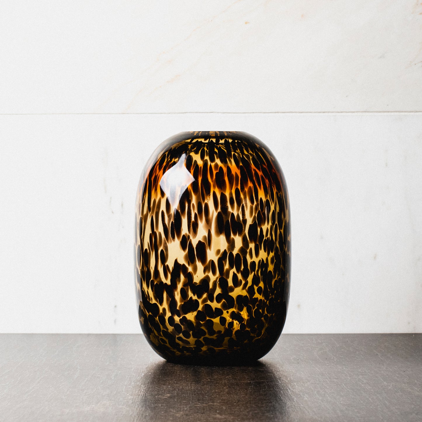 Mottled Brown Vase