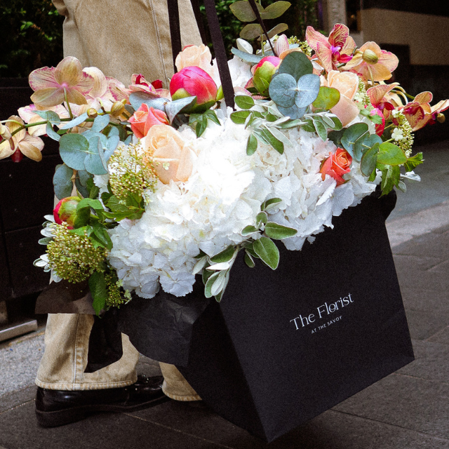 Peach Melba Bouquet