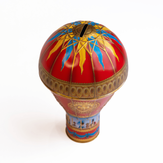 Christmas Hot Air Balloon Money Box