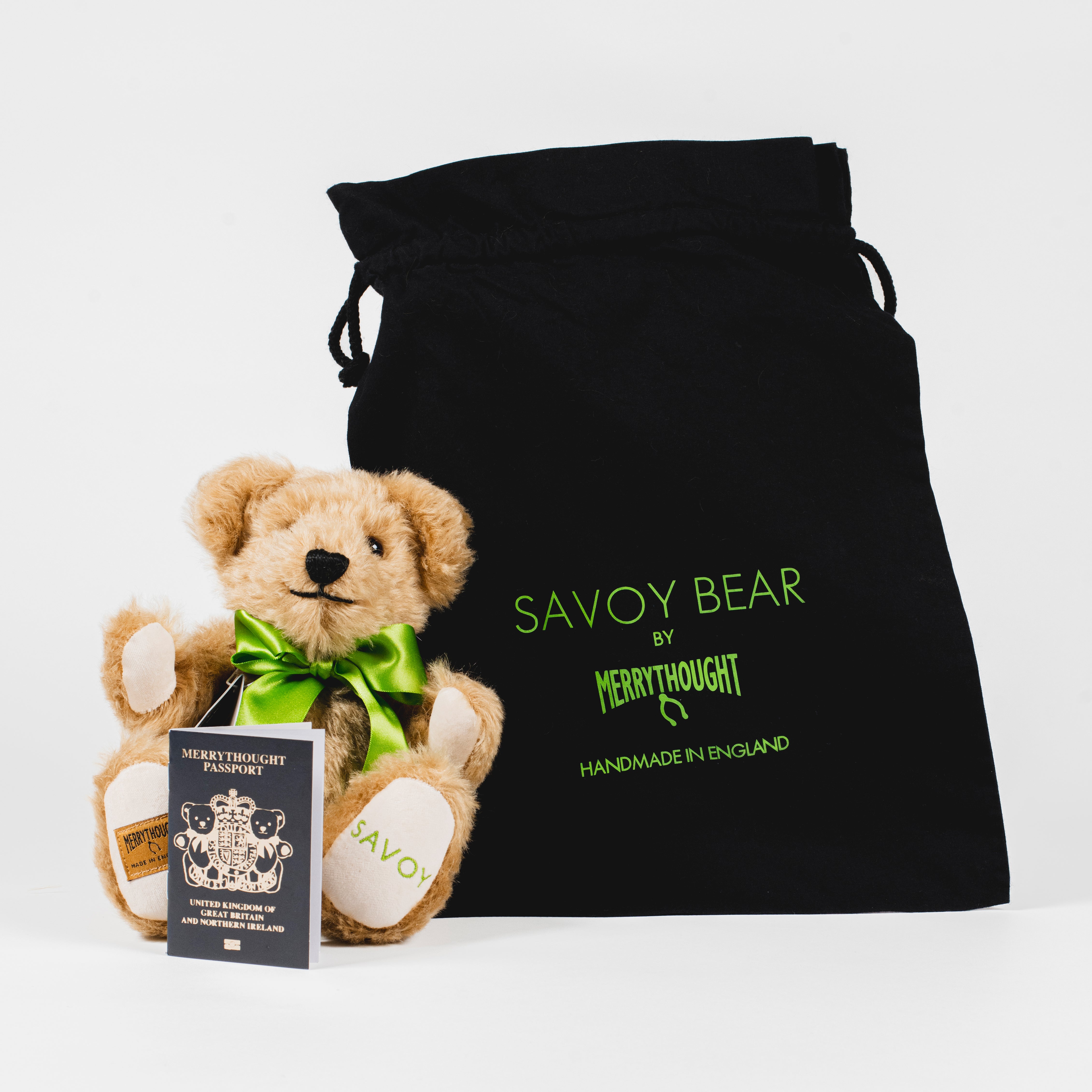 Merrythought Savoy Teddy Bear | Luxury Gift London | The Savoy